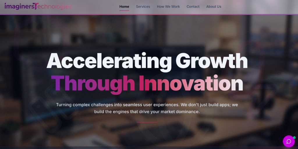 Imaginers Technologies screen